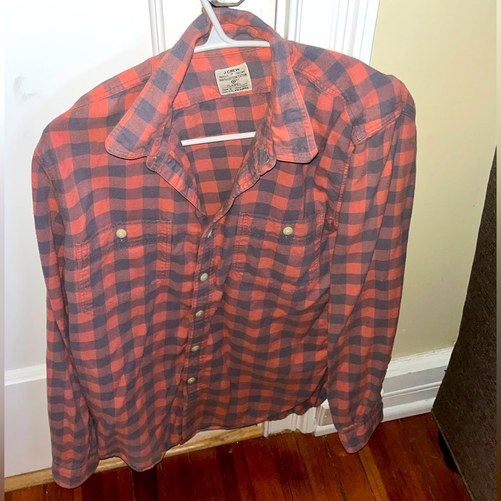 J Crew Flannel Button Down (It Has Saved Lives)